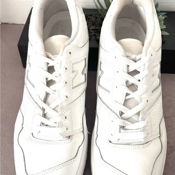 MENS NEW BALANCE WHITE BASKETBALL 650 R
DESIGN LOW TOP LACE UP SZ 16 - Picture 5 of 11